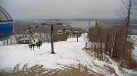 Live view of Spirit Mountain Ski Resort near Duluth Minnesota