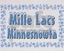 Mille Lacs Minnesnowta Throw Blanket