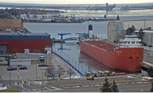 Harbor on Lake Superior in Duluth Minnesota